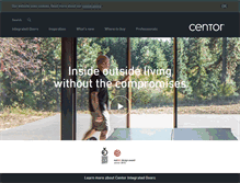 Tablet Screenshot of centor.com